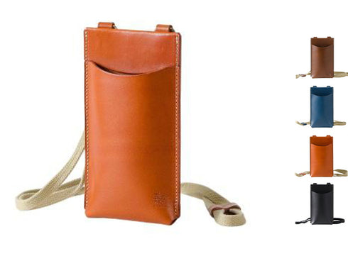 【豊岡財布 エンドー鞄 EN1146 チョコレート】嘉玄 財-TAKARA- スマホポシェット